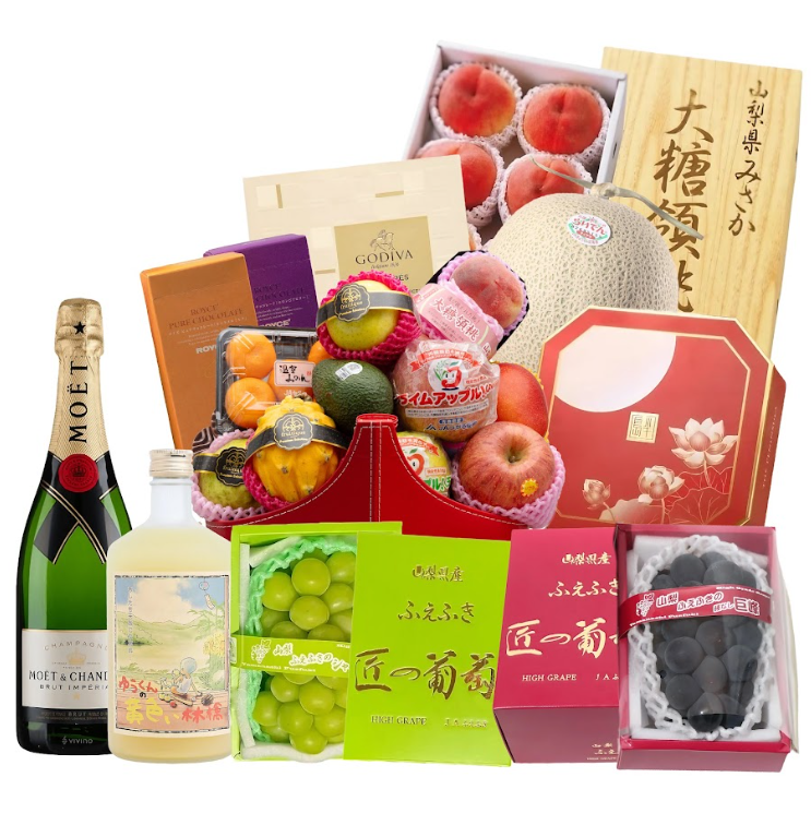 中秋果籃,日本果籃